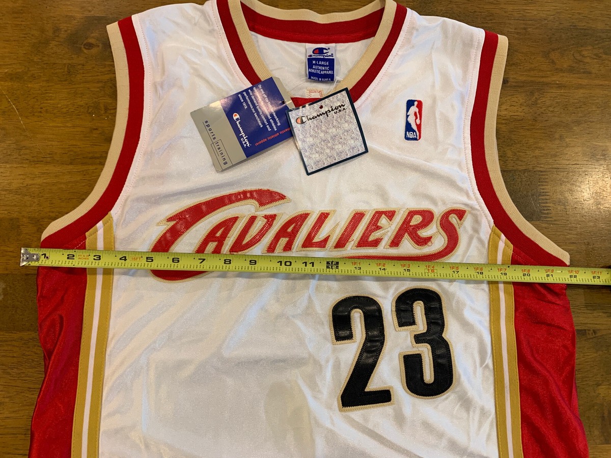 Lebron James Cleveland Cavaliers Champion Rookie Jersey Sewn