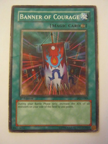 Banner Of Courage PGD-089 Magic Card, Synchron Extreme Yu-Gi-Oh (x1 (JB-49) - 第 2/2 張圖片