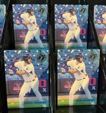 David Hensley 2024 Sugarland Space Cowboys #10 Astros Marlins Rookie RC Choice