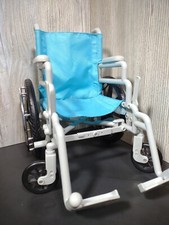 Enertec Blue Doll Wheelchair for 18" American Girl Type Doll Accessory