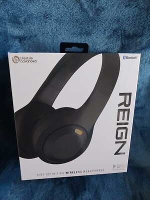 Lifestyle Advanced REIGN Wireless High Definition Headphones (Black)