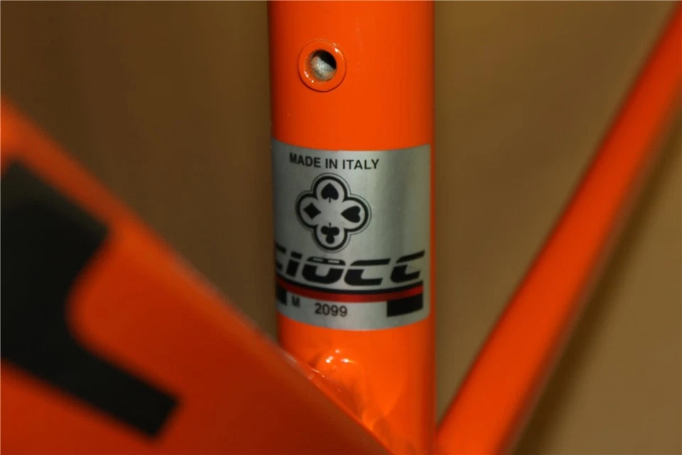 ciöcc saphir x-ray 1350 orange/grau Fahrradrahmen ciocc cross *AUSSTELLUNGSSTÜCK - Bild 3 von 4