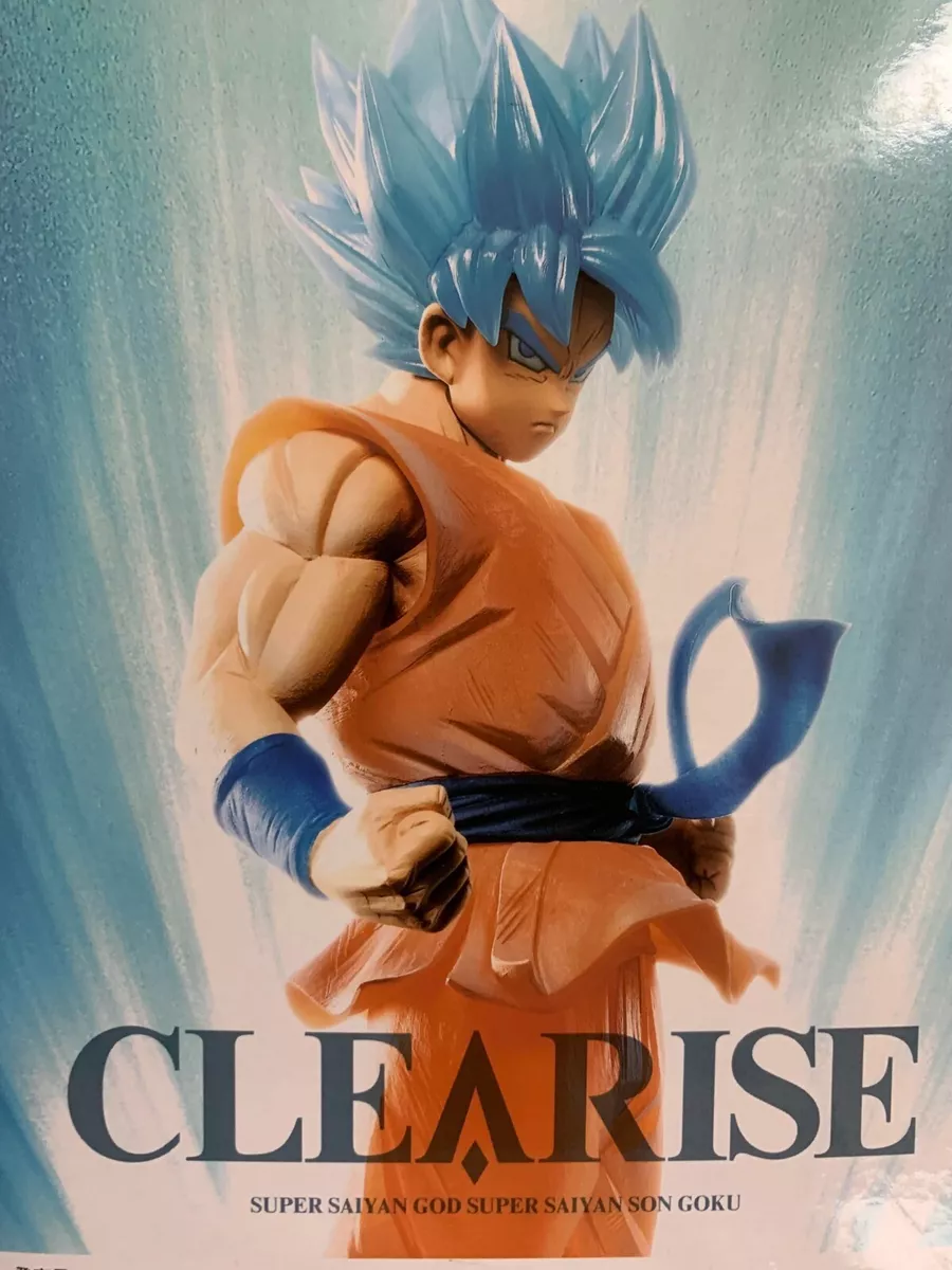 Figure Dragon Ball Super - Goku Super Sayajin Blue Clearise