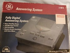 Ge Digital Answering System Vintage 2-9873 Pre Owned