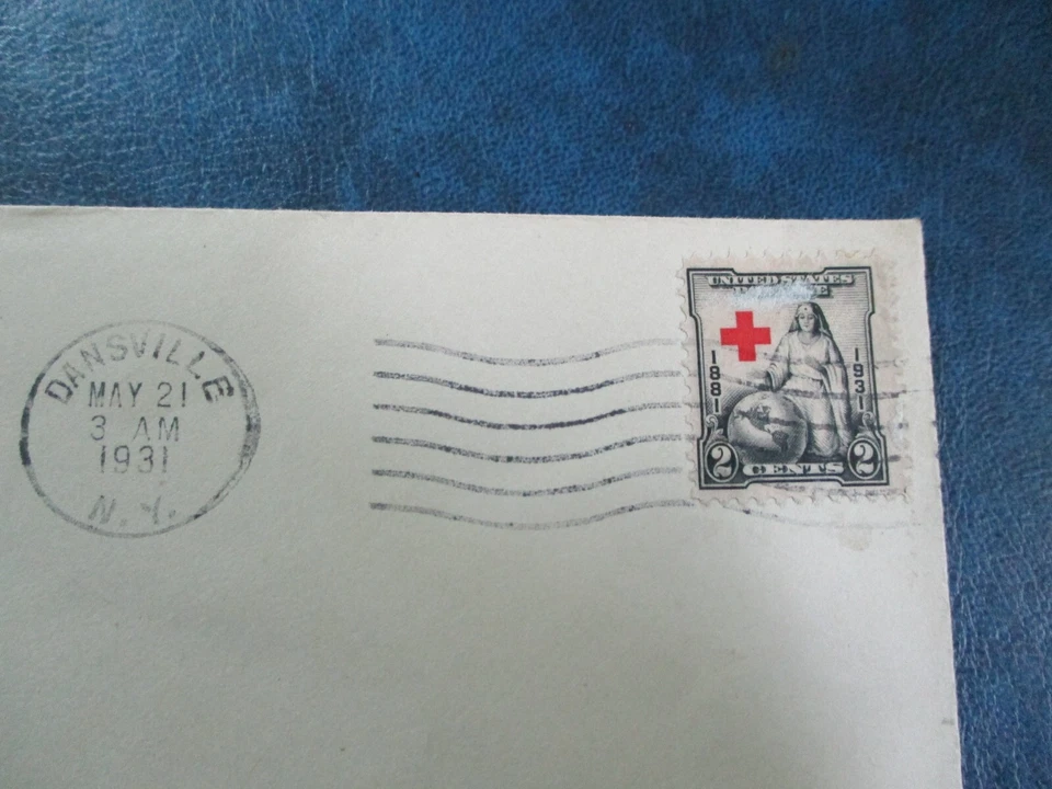 The First Red Cross US Stamp Cover (The Greatest Mother) FDC  #702 - Image 2 of 3