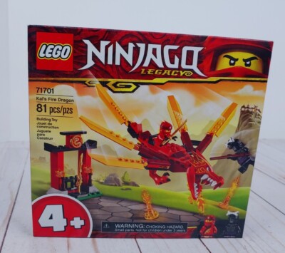 LEGO Ninjago Legacy 71701 Kai's Fire Dragon 81 Pieces Brand New Sealed
