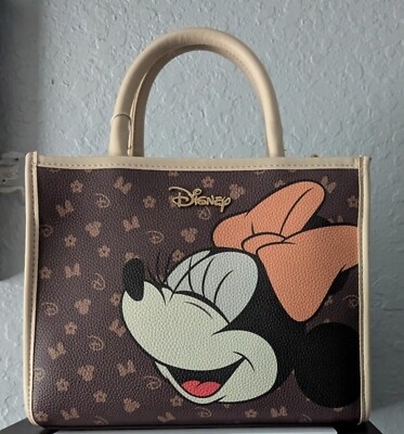 Primark Disney Minnie Mouse Faux Leather Tote Bag NWT