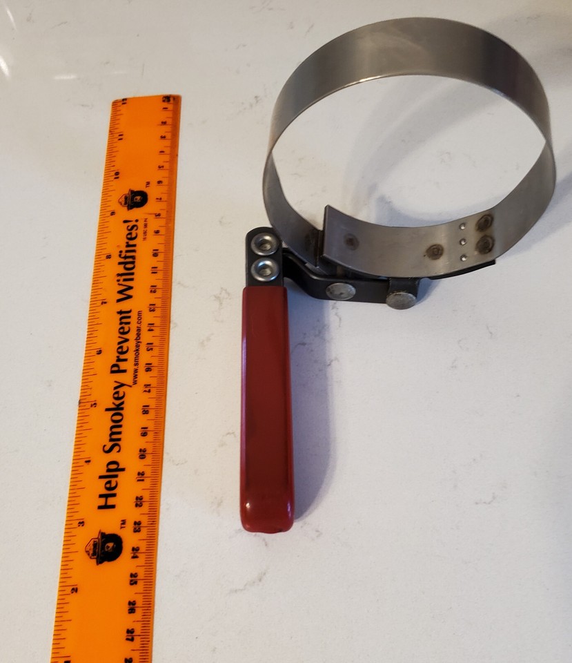 BLUEPOINT TOOLS OIL FILTER Band WRENCH MADE IN USA GA340 SWIVEL