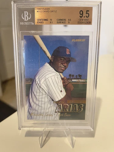 1997 Fleer - #512 David Ortiz, David Ortiz (RC)