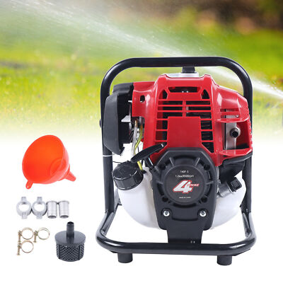 1'' inch 38CC  4 Stroke Gas Powered Water Transfer Pump Irrigation Pump