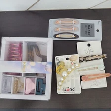 Bundle of 4 Packages Scunci Hair Accessory Gift Set 16CT