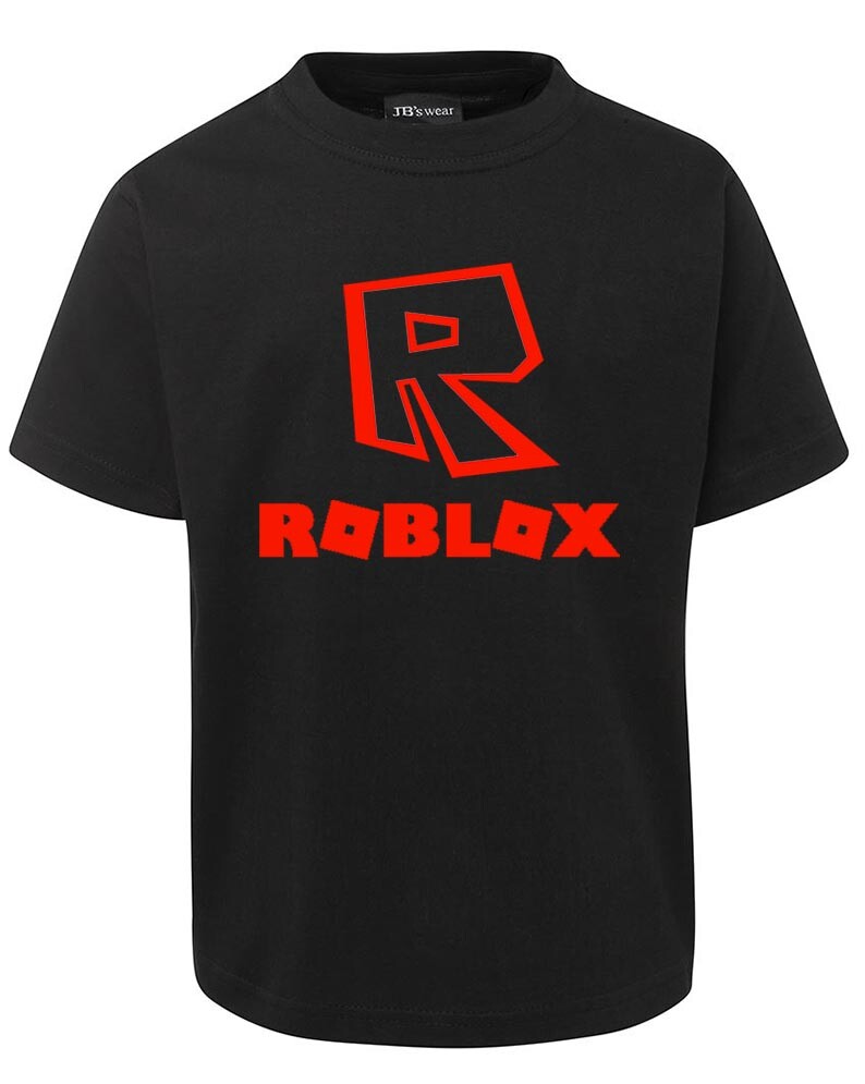 Kids T shirt ROBLOX BLOCK GAME online gamers tee colours AU