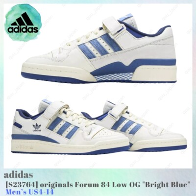 adidas originals Forum 84 Low OG Bright Blue S23764 Men's US4-14 NEW