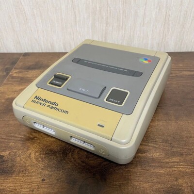 D] SFC Console Bundle 3 Games Controllers Nintendo Super