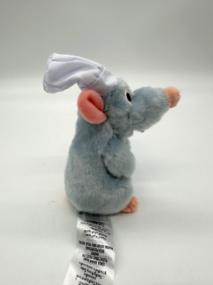 Disney Parks Ratatouille Chef Remy Mini Shoulder Magnetic Wearable Plush NWOT Disney Store Ratatouille Chef Remy Magnetic Shoulder Plush  main image 4