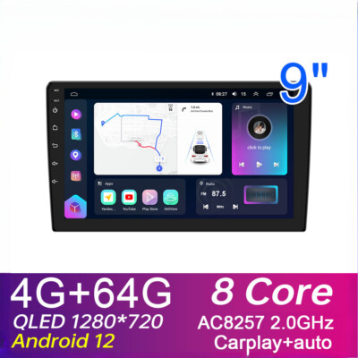 #ad #ad 9 inch Car Play Android Radio Multimedia Auto 2 din Stereo Receiver Player $212.17