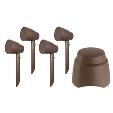 Speakercraft 4" All-weather Outdoor Speaker Kit With 8" Hardscape Subwoofer