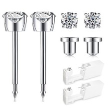 Ear Piercing Kit Disposable Ear Piercing Gun Kit Made in 316L Surgical Stai...