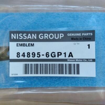 Nissan Genuine OEM 84895‑6GP1A Rear Z Emblem Fairlady Z34