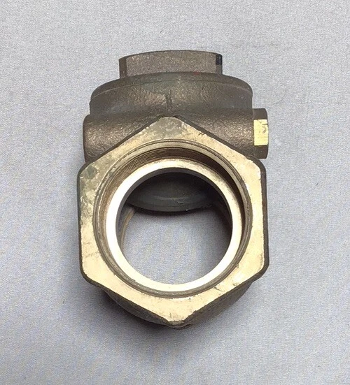 Milwaukee NEW 1-1/2" Bronze Swing Check Valve - Image 2 of 4