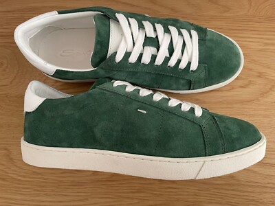 Santoni Polacchino in camoscio - Verde | MGDT17823TICBSSV