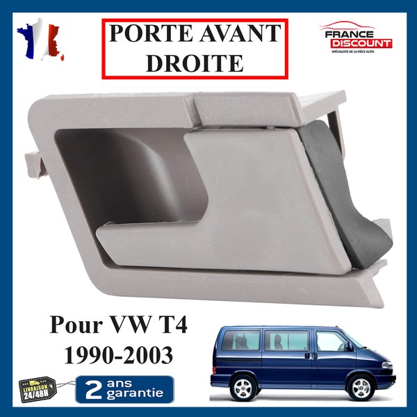 Vordere Rechte TüRgriff FüR VW Volkswagen Transporter T4 1990-2003 Grau-image