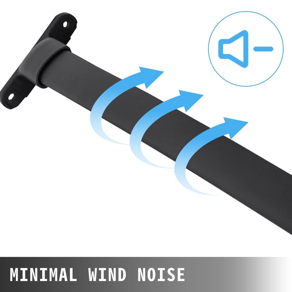 2pcs Black Crossbar Roof Rack Cross Bar for Ford Explorer 2016-2019 - Image 4 of 4