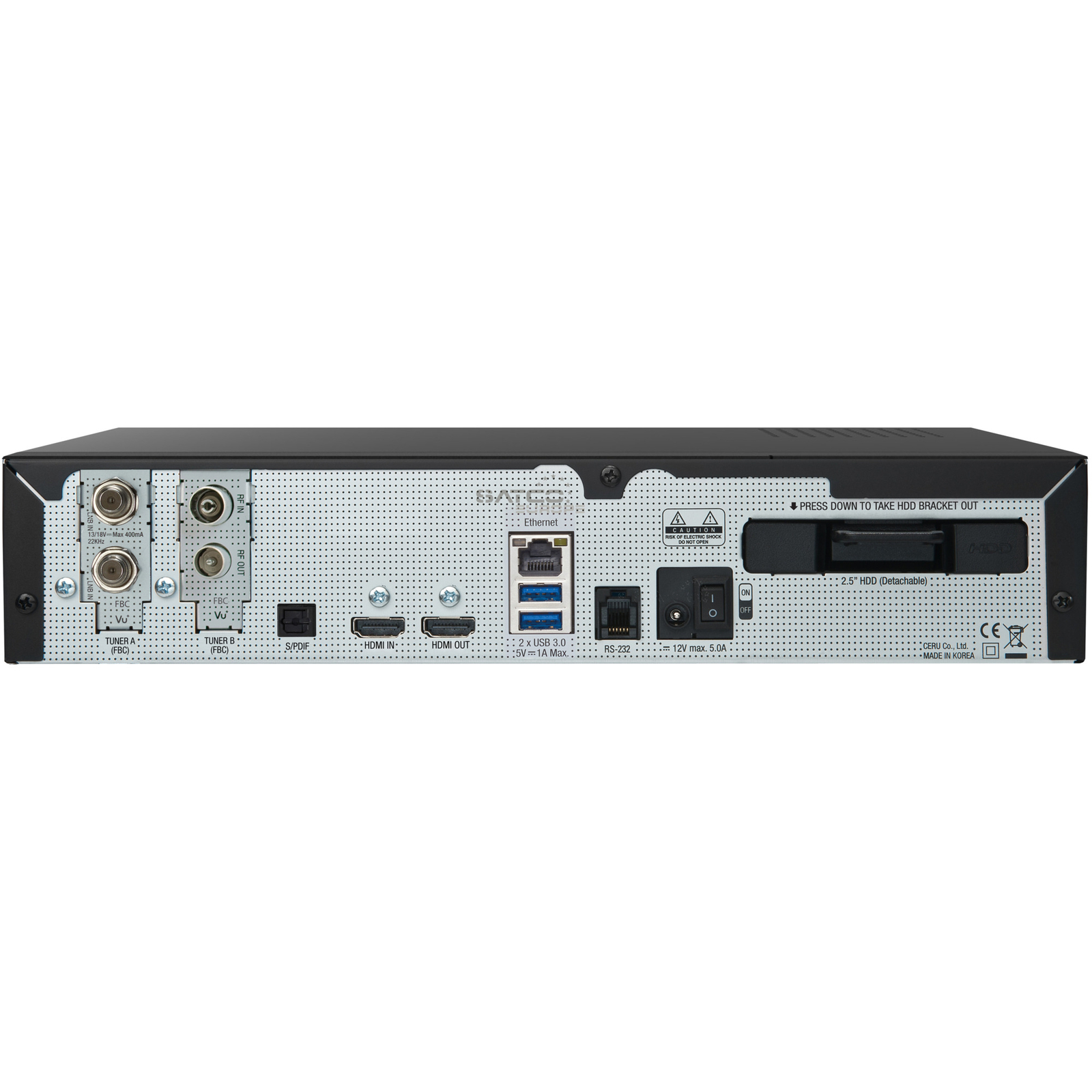 Thumbnail - Vu+ Sat-/kabel-receiver Duo 4k Se