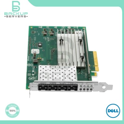 0HY9T Dell QL41164 4-Port 10Gbps PCI-e 3.0 x8 SFP+ Wired Network Adapter 00HY9T