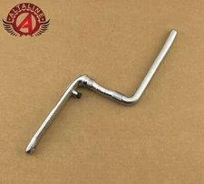 ALTALINE 175MM LONG BICYCLE HEAVY-DUTY ONE PIECE GT STYLE BMX CRANK CHROME.