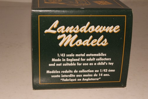 Lansdowne Models #23, 1962 Ford Consul MKII Convertible, Boxed - Picture 3 of 9