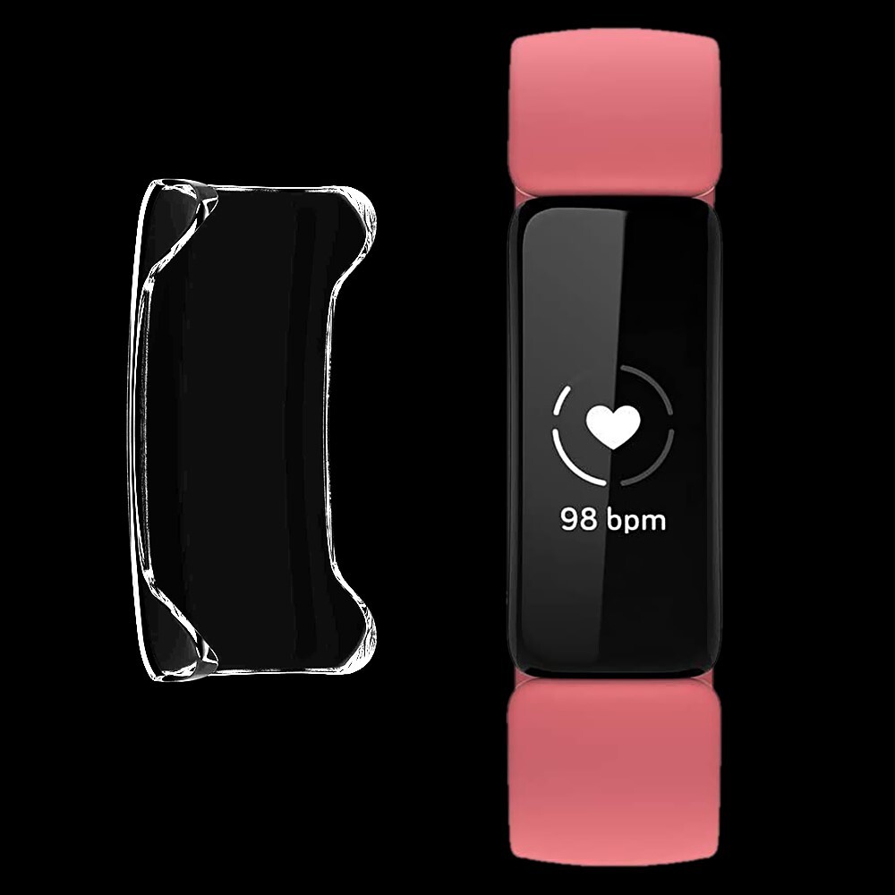High Quality Soft TPU Silicone Protective Clear Case Cover for Fitbit Inspire HR