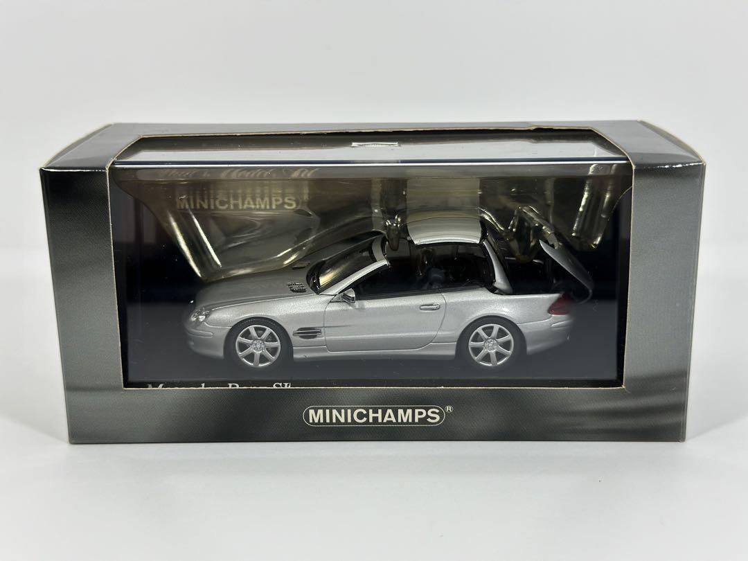 1/43 Mercedes-Benz SL 2001 Brilliant Silver Metallic Limited