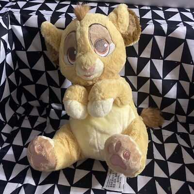 Disney Parks Lion King Baby Simba 10'' Plush stuffed Animal Cub