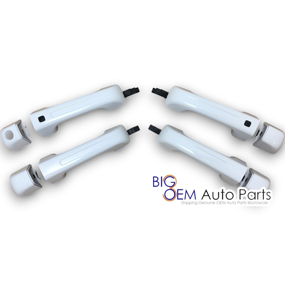 2020-2025 RAM 1500 Bright White PW7 front entry rear Door Handle