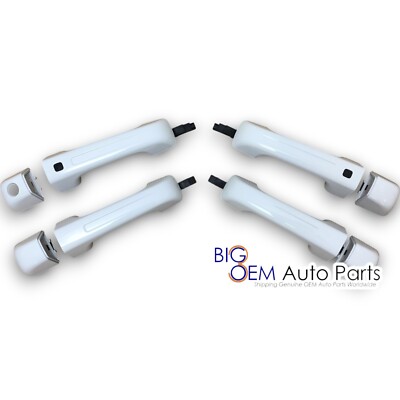 2020-2024 RAM 1500 Bright White PW7 front entry rear Door Handle