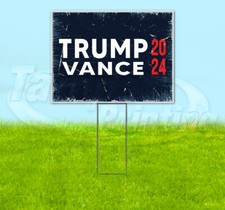 TRUMP VANCE 2024 MAGA FJB 18x24 Yard Sign Snipe Election YS00033