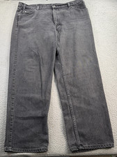 Vintage Levi’s 575 Jeans Mens 42x31 Gray Faded White Tab Made In USA 1997