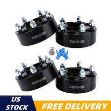 4x 5x5 2 Hubcentric Wheel Spacers 12x20 For Jeep Wrangler Jk Grand Cherokee