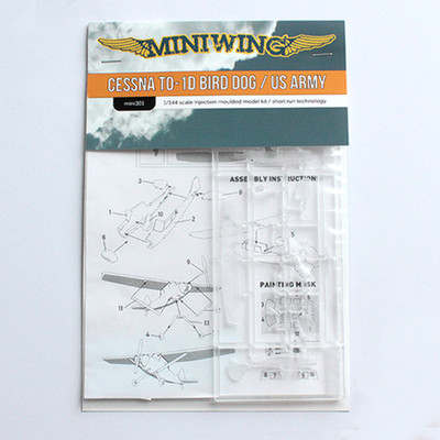 Miniwing-Plastic 302 1:144 Cessna O-1 BIRD DOG / Chilean AF