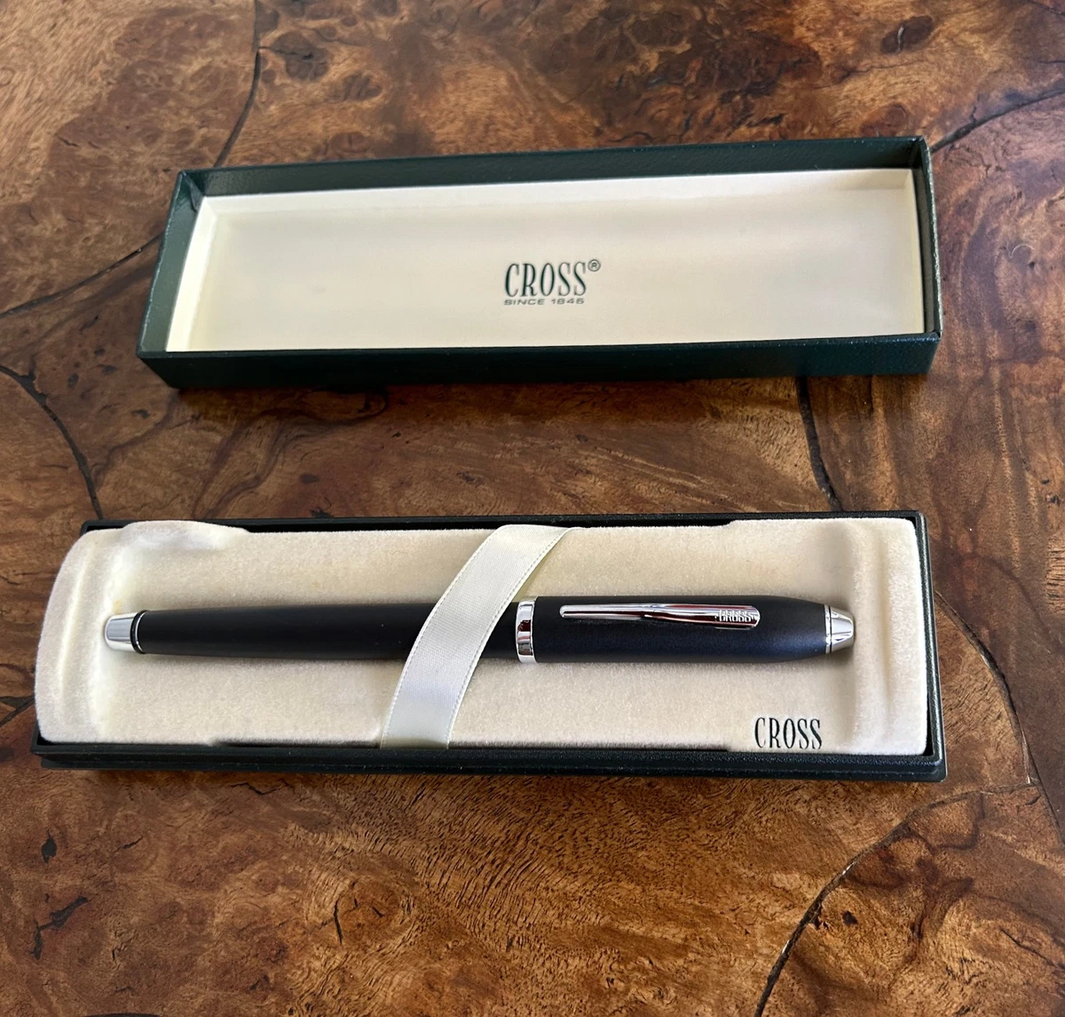 CROSS Special Edition Millennium Rollerball Pen Matte Black-2000-Rare-USA Made