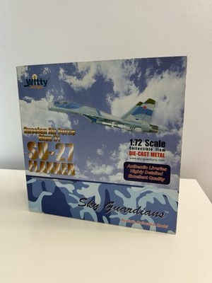 Witty Wings Sukhoi Su-27 Flanker Russian Air Force 1:72 Diecast w/ Stand