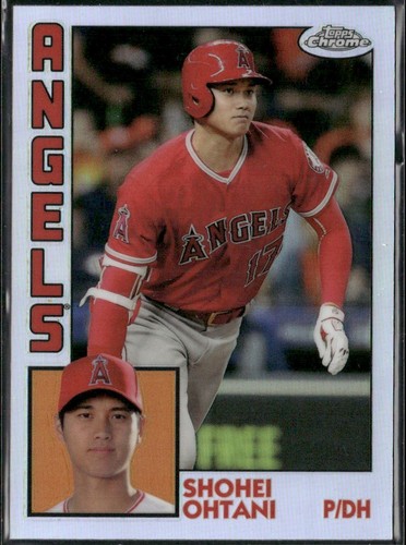2019 Topps Chrome 1984 Topps Shohei Ohtani #84TC-25 Los Angeles Angels