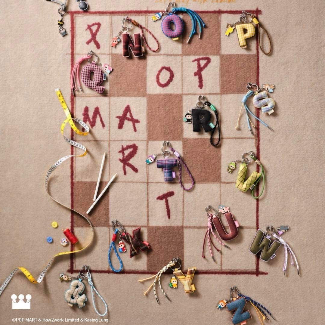 POP MART Labubu The Monsters Pin for Love Letter Pendant Blind Box