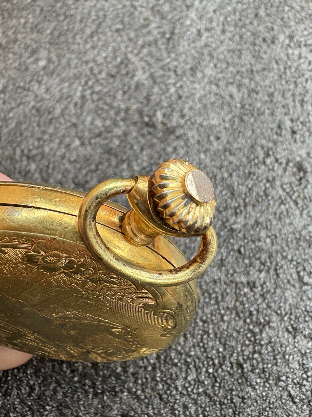 Arnex Horse dial Pocket Watch 17 J Incabloc Swiss Made Works Vintage  Hunting