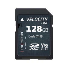 Promaster Velocity Cine SDXC 128GB - 7419