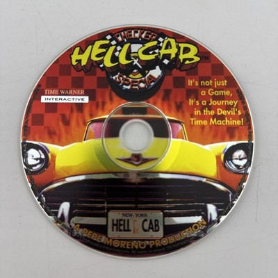 Hell Cab Time Warner Interactive 1995 PC CD ROM Disc Only