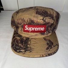 FW12 Supreme Dogs And Ducks Camp Cap Tan Hat ...