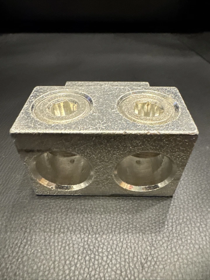 Burndy K2A40U2N Heavy Duty Aluminum Lug for two 300-800 KCMIL Cables AL/CU NEW!! - Image 4 of 4