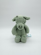 Jellycat Bashful Dragon SMALL Tiny Sage Green NWT Authentic No Dust Bag